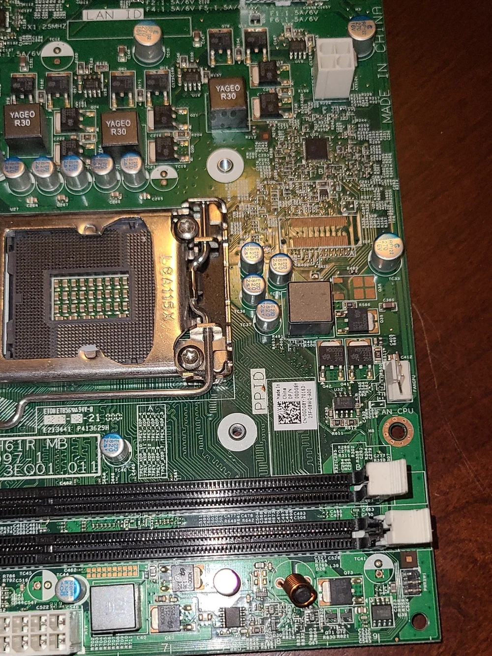Dell Optiplex 3010 Mini Tower Motherboard 042P49 W/I5-3470 SR0T8 & 8GB